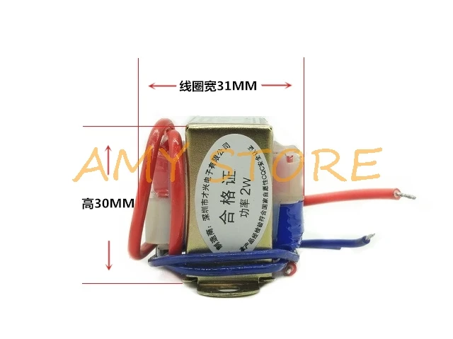 EI35* 15 AC6V/9 V/12 V/15 V/18 V/24 V/30 V/36 V выход EI FerriteCore вход 220V 50Hz вертикальный монтажный трансформатор электропитания 2W DB-2VA