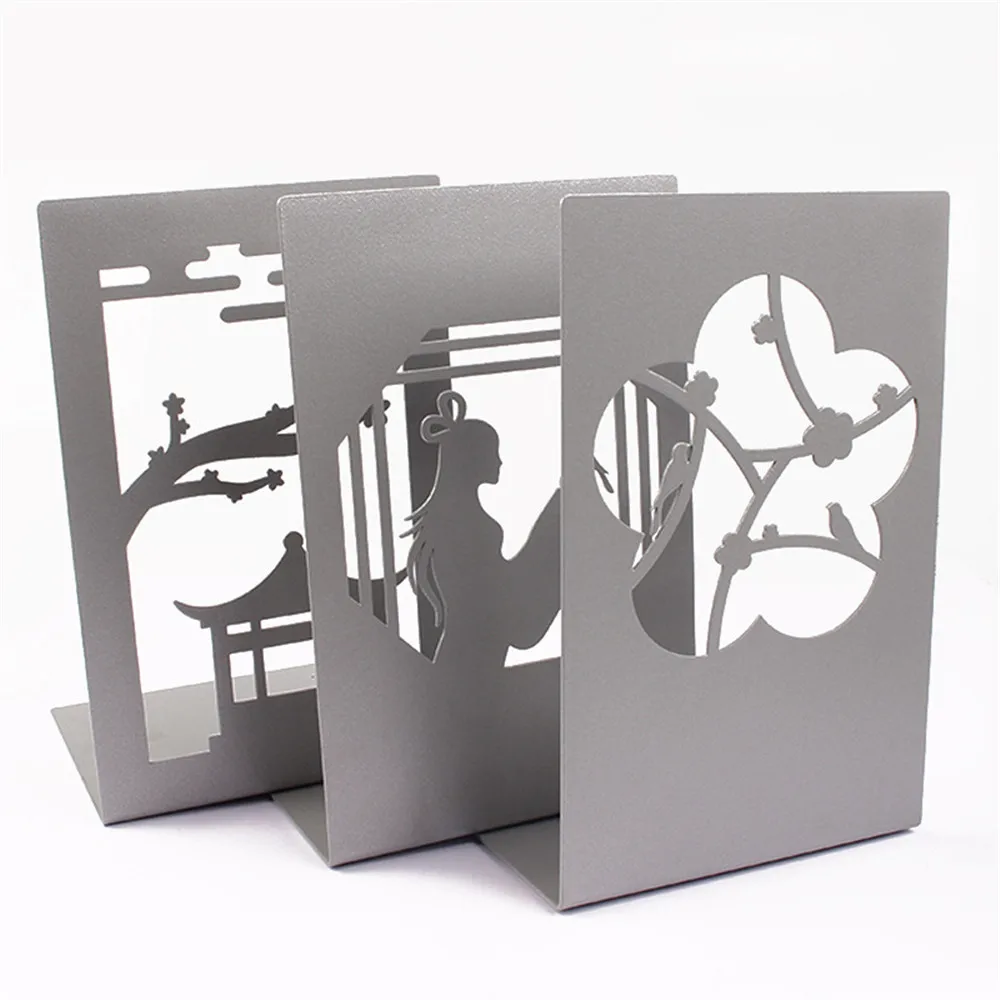 

2pcs Book Ends, Bookends, Book Ends for Shelves, Book Shelf Holder Home Decorative, Bookend Supports, Book Stoppers