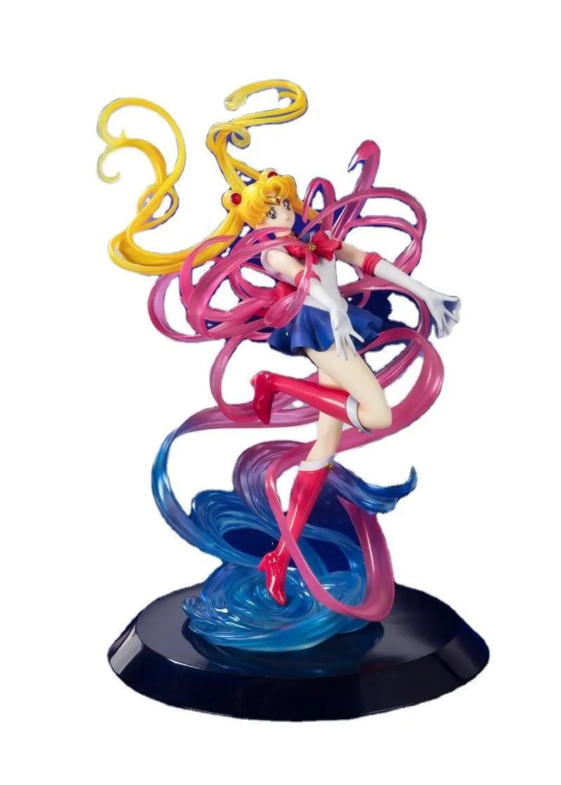 

sailor moon Tsukino Usagi action figure PVC toys collection anime cartoon model toys collectible 25cm
