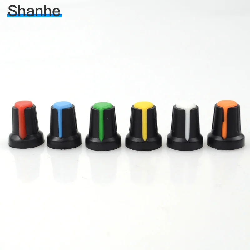 Потенциометра переключатель крышки (с сердцем персикового цвета на пуговицах