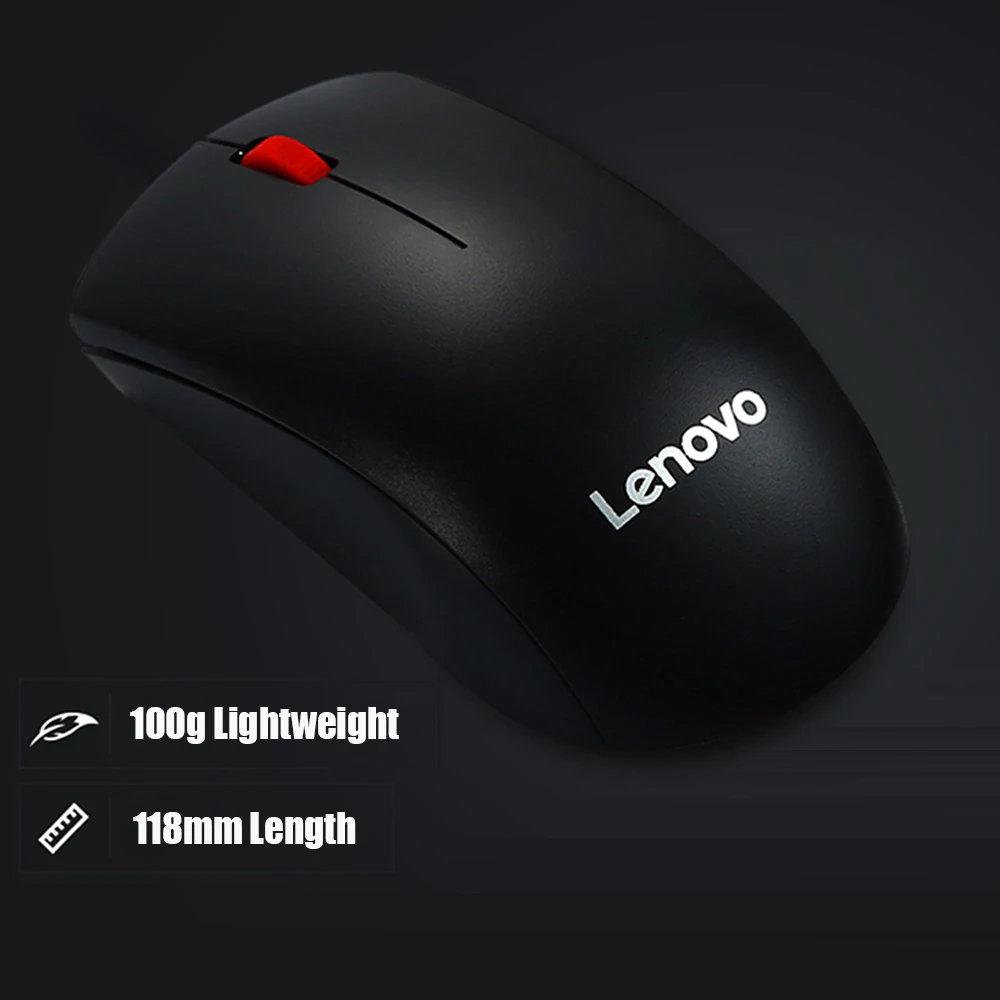 Lenovo M120 Pro беспроводная мышь USB оптическая 2 4 ГГц Беспроводная легкая эргономичная