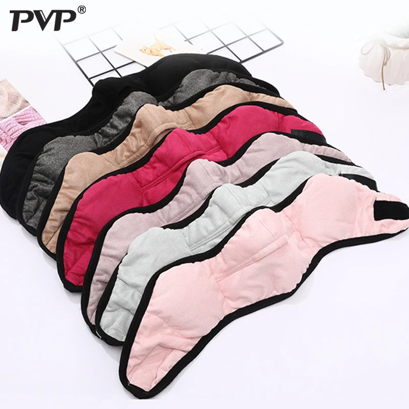 Зима 2019 PVP флисовая велосипедная полутеплая маска для лица зимние спортивные