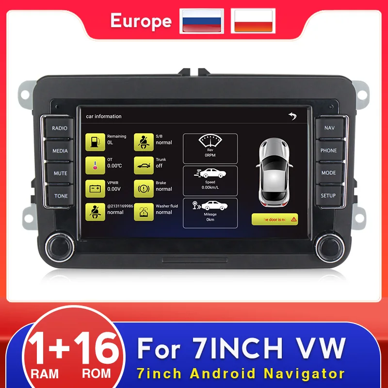 

Android 10 2 + 16G RDS DSP Carplay Автомагнитола GPS мультимедийный плеер для VW Volkswagen Golf Passat B7 B6 Skoda Seat Polo Tiguan
