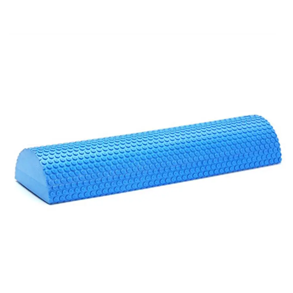 

30-45cm Half Round EVA Massage Foam Roller Yoga Pilates Fitness Equipment Balance Pad Yoga Blocks With Massage Floating Point