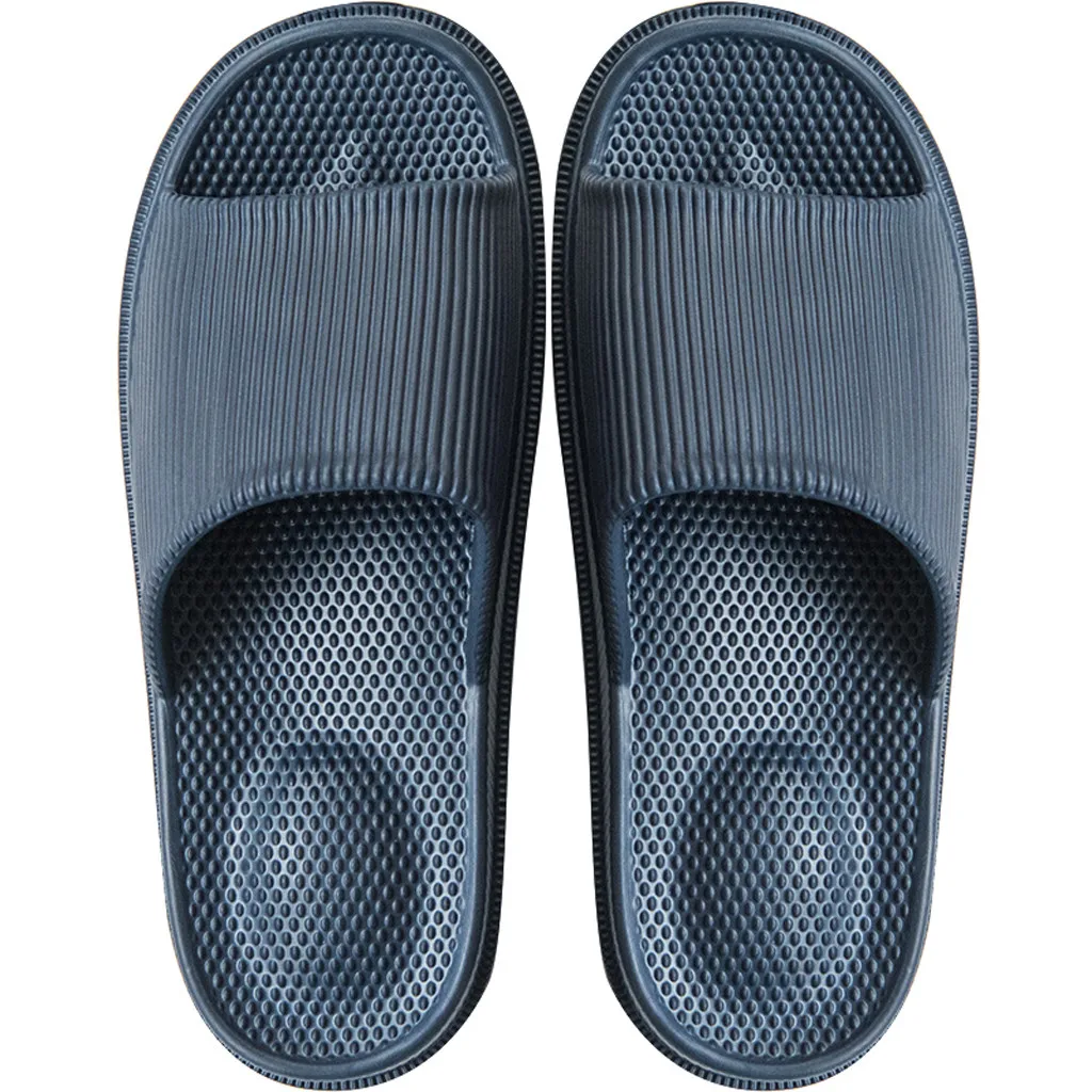 Новинка Женские и мужские сандалии для душа Домашние тапочки с мягкой подошвой