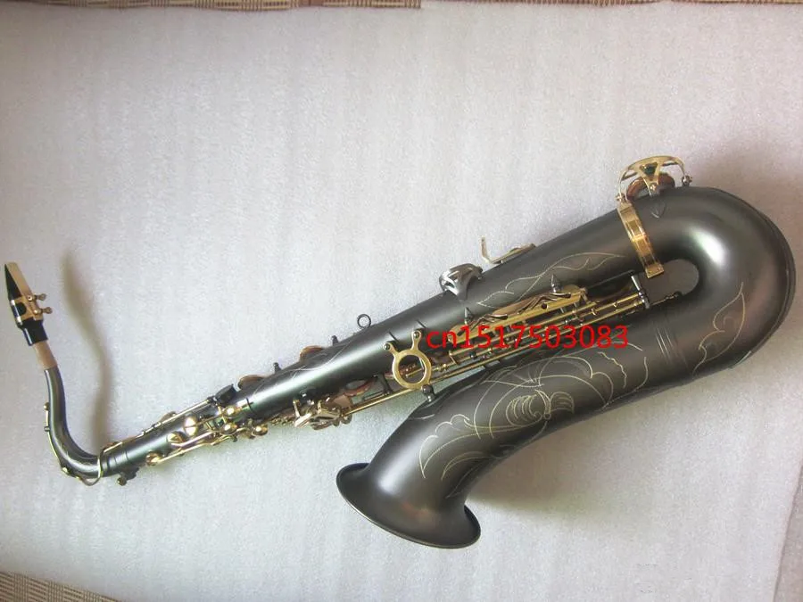 Тенор саксофон Bb матовые высококачественные Музыкальные инструменты для