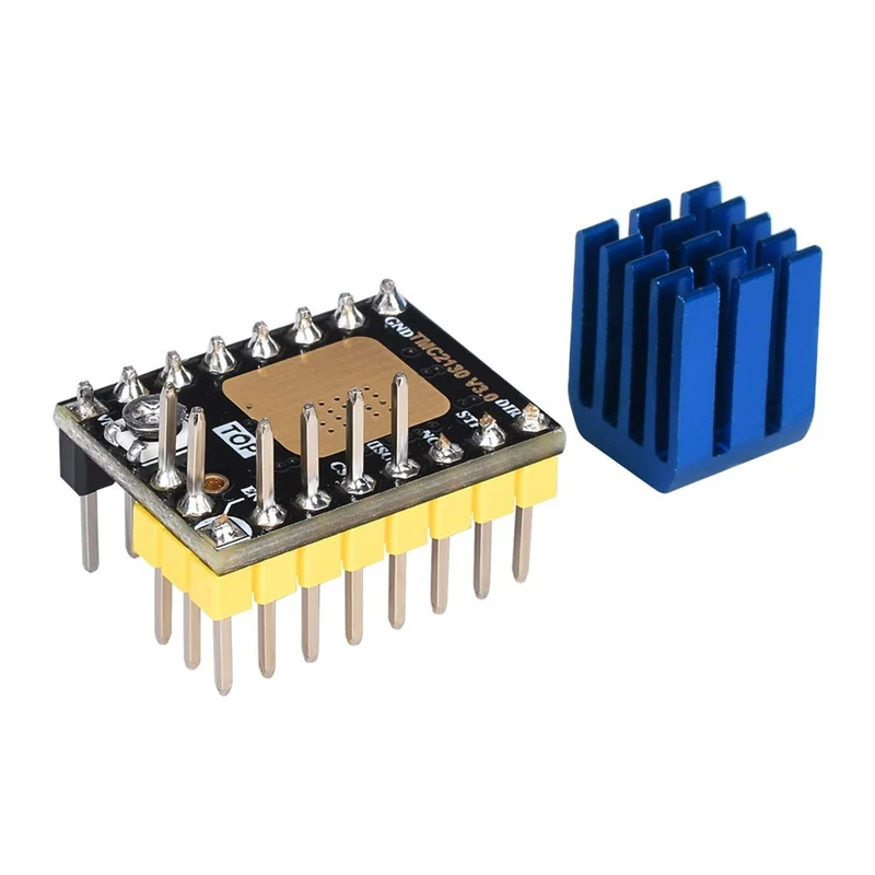 TMC2130 V3.0 шаговый двигатель StepStick бесшумный драйвер с радиатором для управления