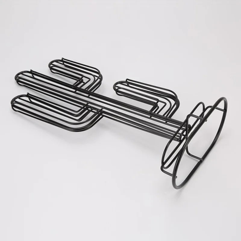 

Coffee Capsule Holder Stainless Steel Coffee Pod Rack Creative Cactus Dispenser Coffee Dispensing Tower Stand