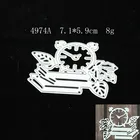 2021 часы Металлические Вырубные штампы сделай сам Скрапбукинг Бумага Фотоальбом ремесла Нож Форма карты тиснение форма трафареты для декора