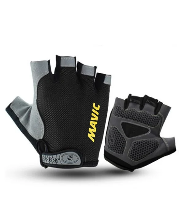 Перчатки для велоспорта Mavic, мужские, летние, спортивные, противоударный велосипед, гелевые, MTB, велосипедные перчатки Guantes Ciclismo