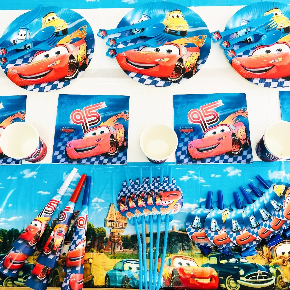 24 шт./компл. Lightning Mcqueen со вставленной картой продукция изображение декорирование тортов капкейк Палочки малыш День рождения украшения свадебные сувениры