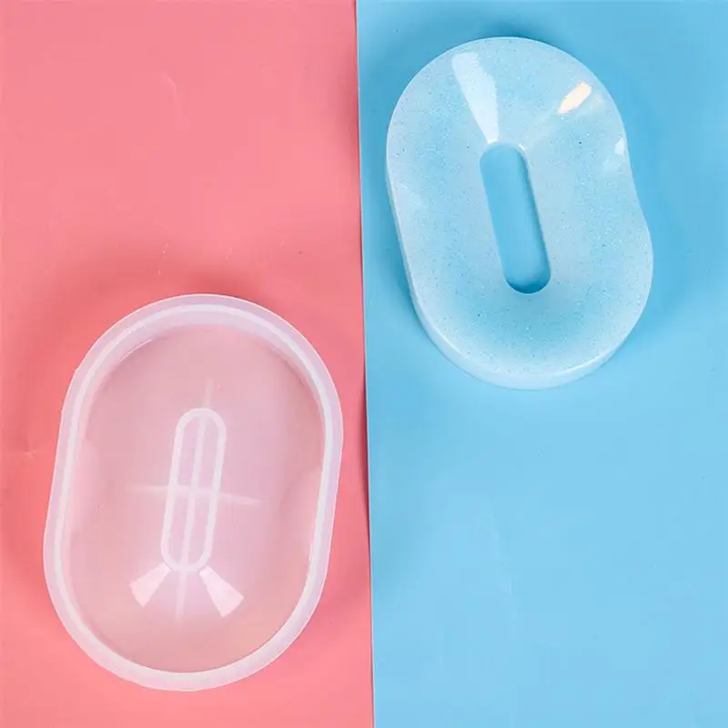 

Soap Dish Silicone Mold Soap Dish Tray Resin Casting Mold Resin Ring Dish Holders for DIY Craft Making Tools Home Decor
