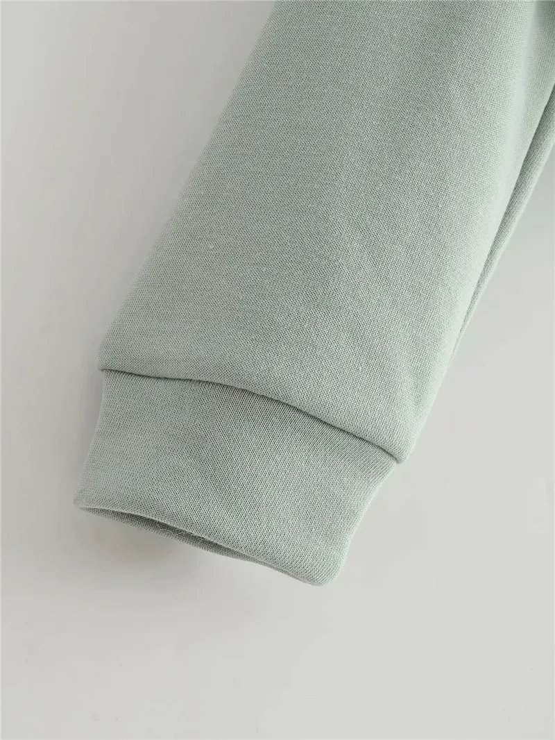 

Gniherii Womens Two Piece Casual Clothes Fashion Solid Color Hooded Long Sleeve Top and Elastic High Waist Trousers Sporty Wear