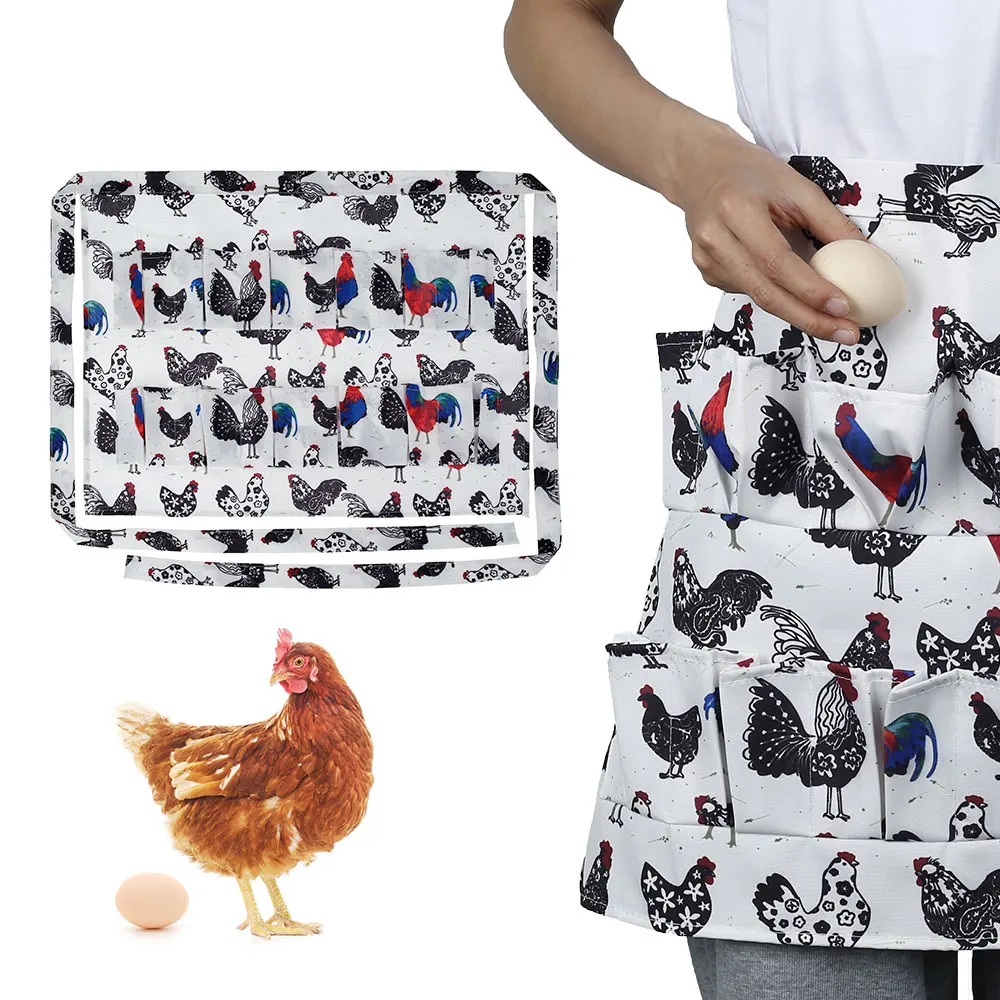 

Eggs Collecting Gathering Housewife Farmhouse Kitchen Holding Apron Duck Goose Eggs Home Workwear Kitchen Supplies for Woman
