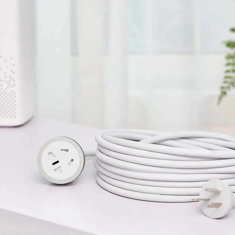 Новый оригинальный кабель Xiaomi длиной 4 8 м розетка безопасности Mi Power штекер 250 В