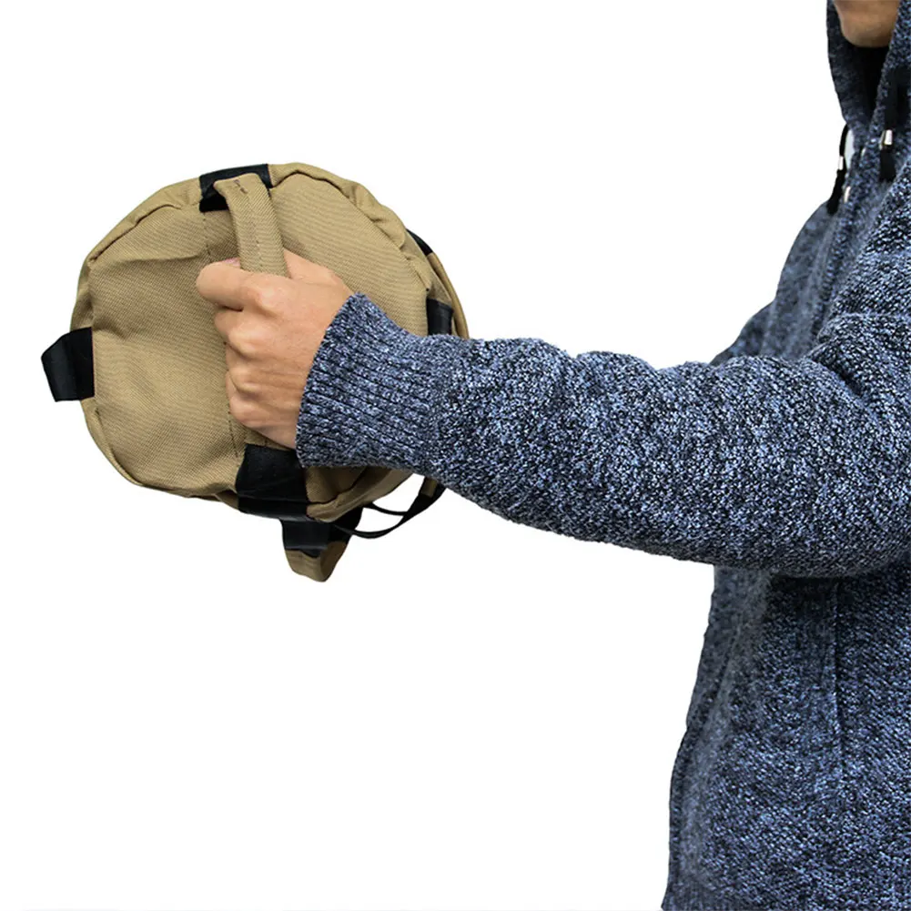 

Heavy Duty Sand Bag for Weight Lifting Cross-Training Sandbags with Adjustable Filling Bags Dureable Oxford Cloth Handles