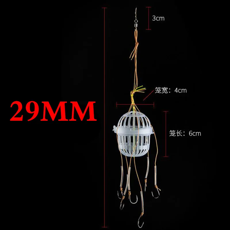 1Pcs Explosion Hook Fishing Hooks Set Outdoor Baits Cage Basket Feeder Holder Fishhook Anzol Tackle Carp Accessories Tools