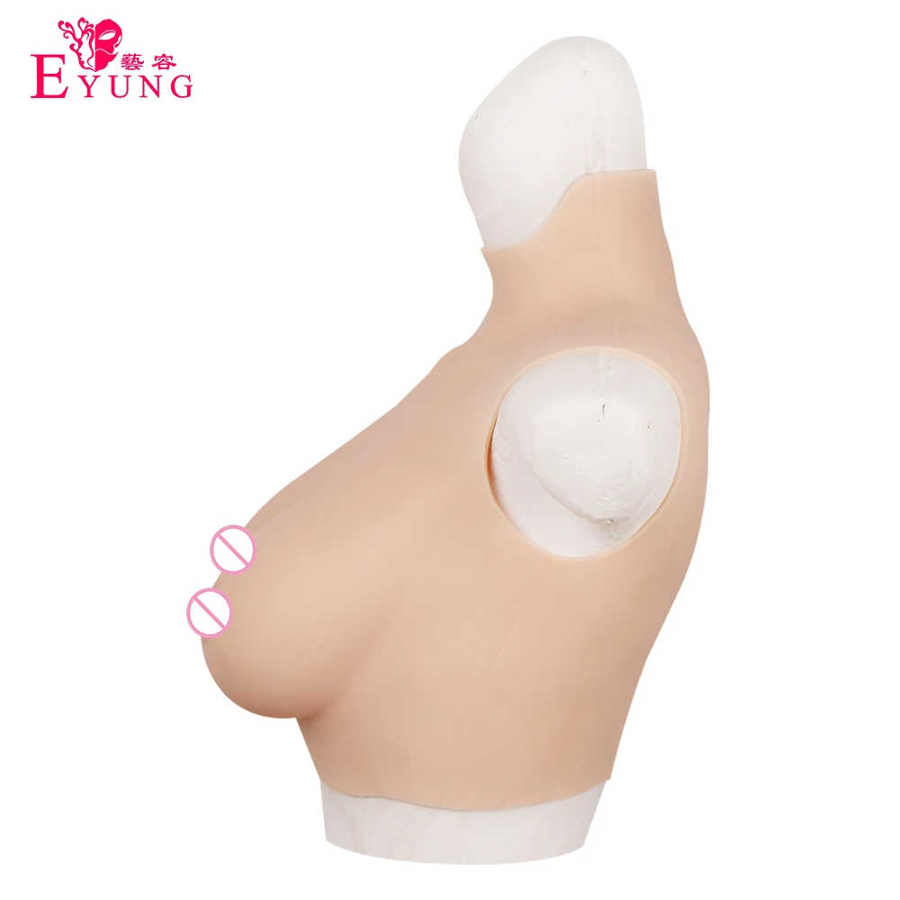 Силиконовая грудь для косплея Eyung D силиконовая трансвеститов| |