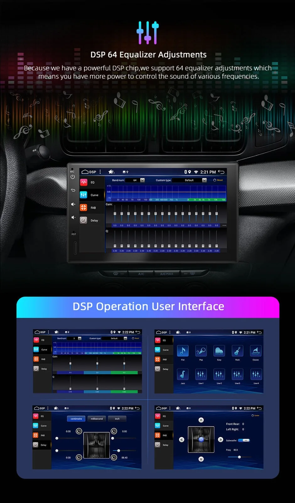 

Автомагнитола 2 Din с GPS-навигацией, Android 10,0, Wi-Fi, USB, BT, RDS, SWC, камерой, 64 ГБ