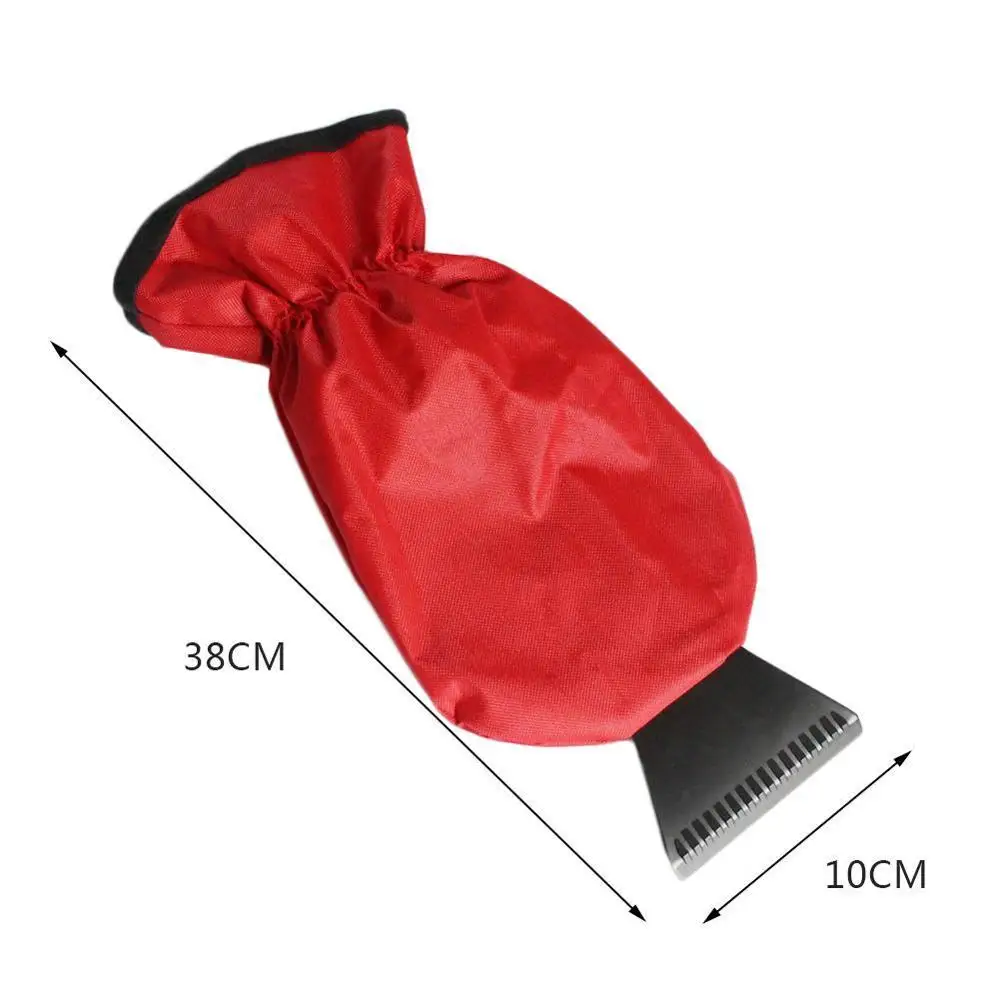 

1pcs removal shovel Car Ice Scraper Mitt Winter Warm Car Windshield Shovel Glove