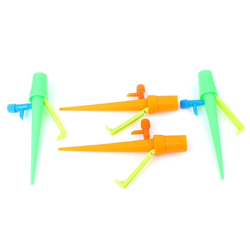 

4*Auto Drip Irrigation Systeme Adjustable Flow Dripper For Household Greenhouse Garden Plant Flower Watering Kits Waterers