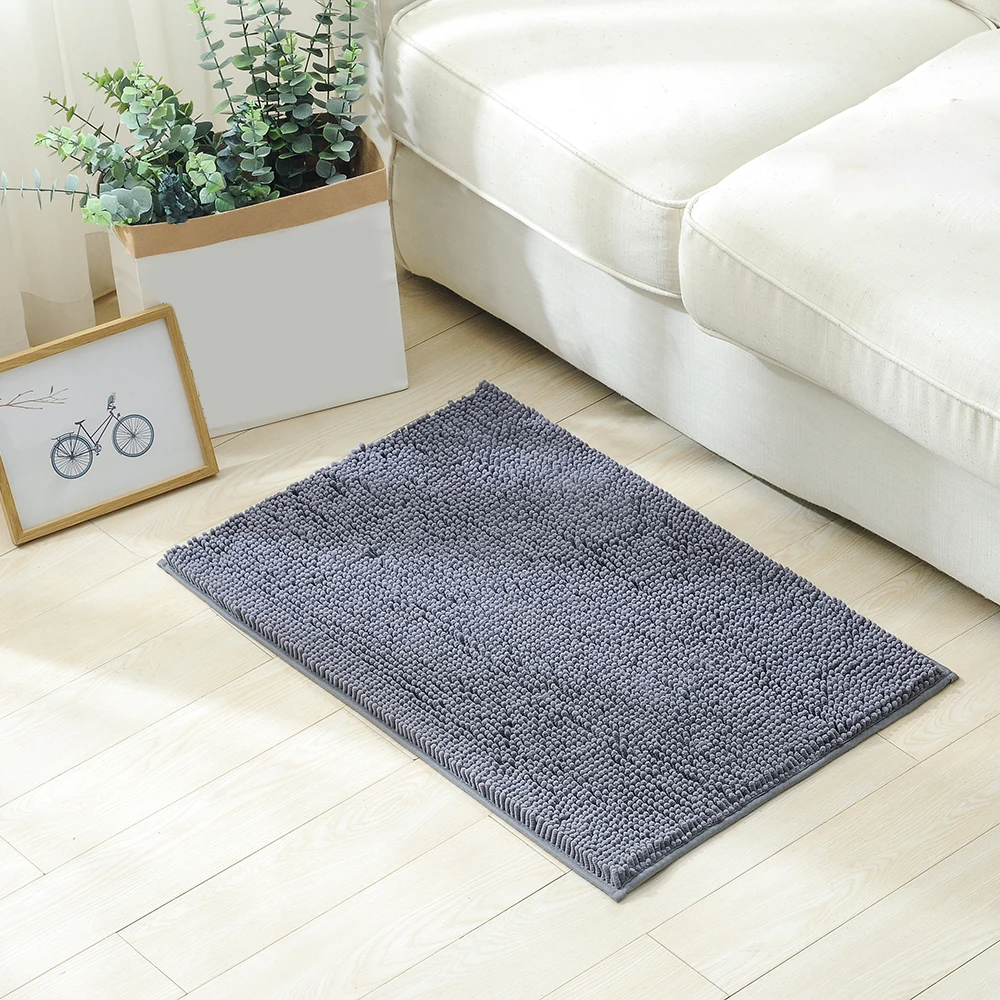 50*80 см плюшевый кухонный коврик из синели для дома гостиной нескользящий ванной