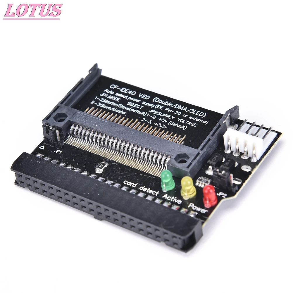 

40 Pin IDE Bootable Adapter CF to IDE Adapter Compact Flash CF to 3.5 Female Converter Card 1PC
