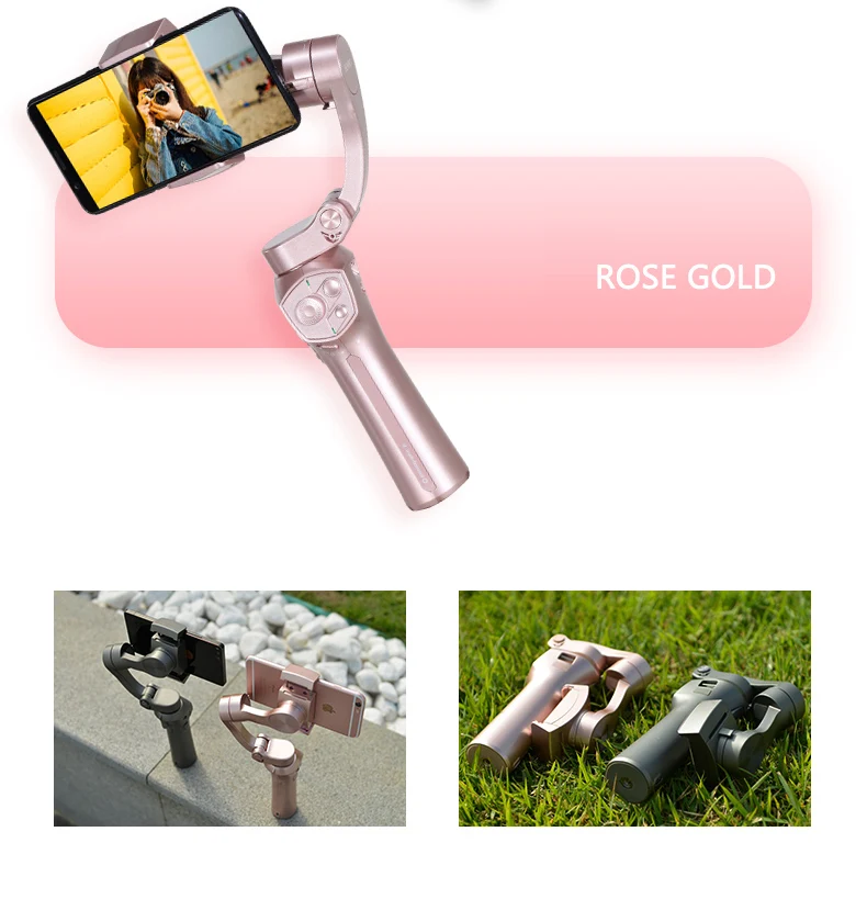 BENRO P1 3 оси смартфон Gimbals стабилизатор P1 ручной Gimbal стабилизатор для Gopro iPhone huawei XiaoMi