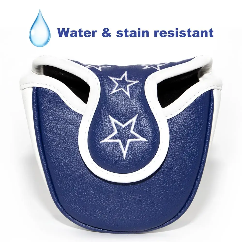 Чехол на голову с изображением клюшки для гольфа флага США молоткообразного