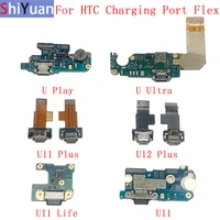 usb charging port module connector board flex cable for htc u11 u11 plus u ultra u play u11 life u12 plus replacement parts