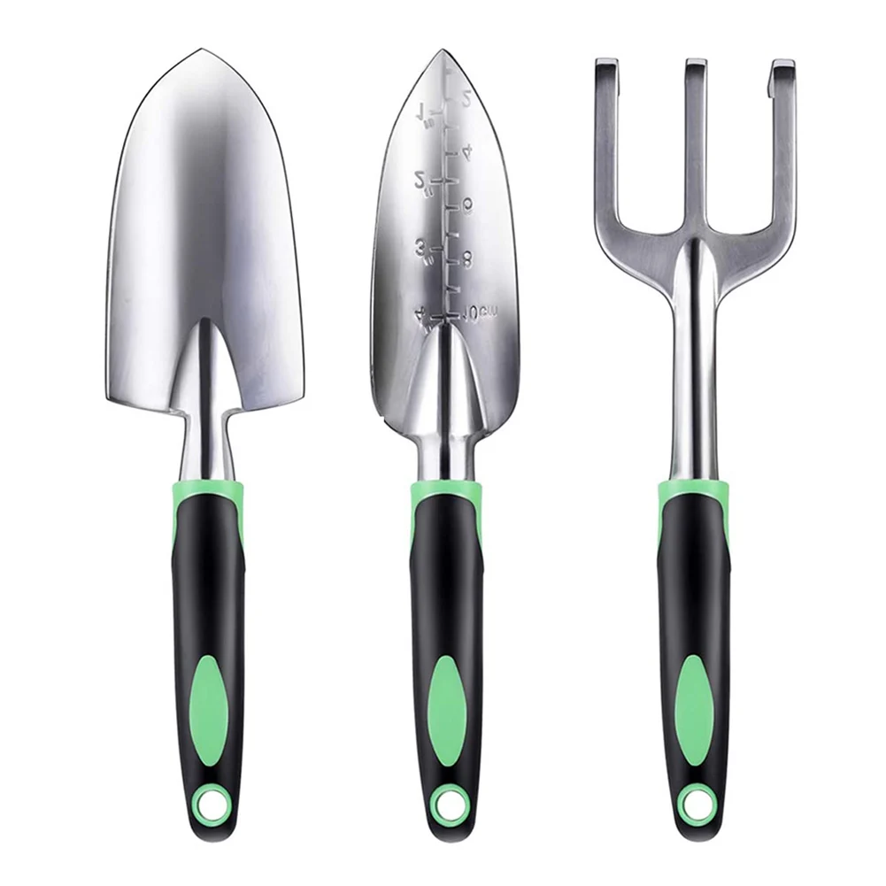 3 шт. Мини Металл садовое ручка лопаты грабли в комплекте свадебные туфли