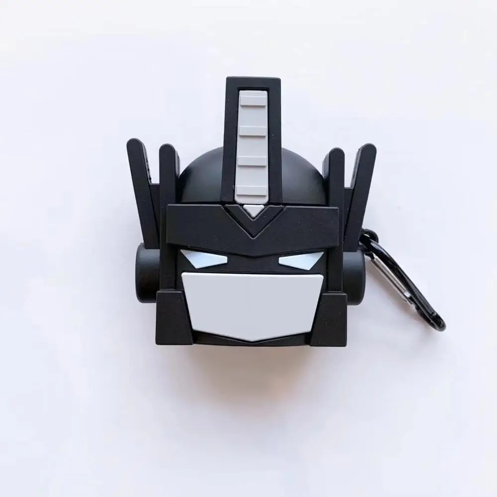 3D Мультяшные Трансформеры Autobots Optimus Prime корпусы гарнитурные для Airpods чехол