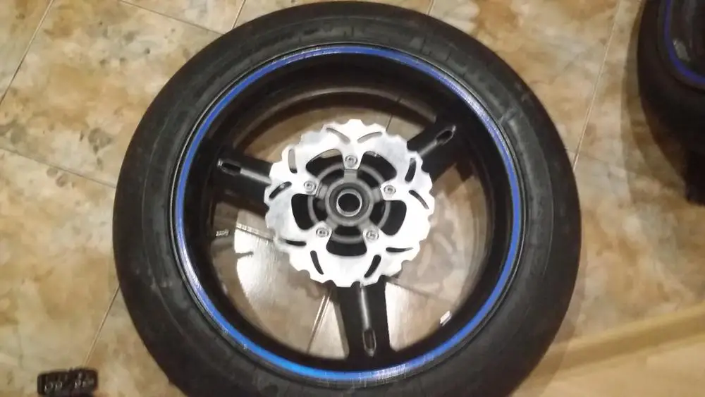 

BIKINGBOY GSXR 600 97-21 20 19 18 16 14 13 12 11 GSX-R 750 96-17 GSXR 1000 05-15 GSX-R 1100 86 87 88 Rear Brake Disc Disk Rotor