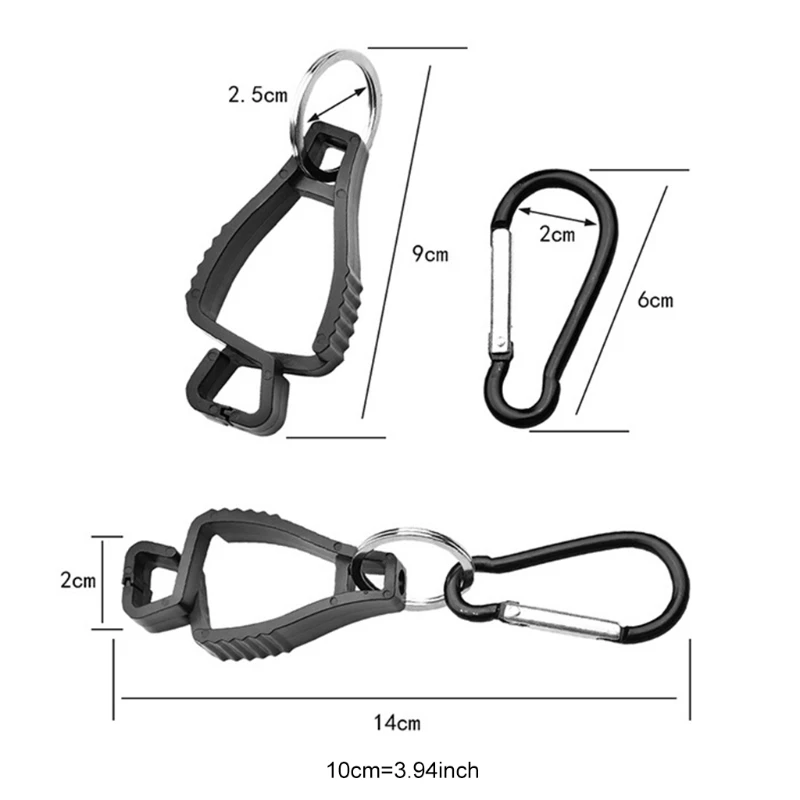Держатель-зажим многофункциональные перчатки дюйма 5 шт. | Спорт и развлечения