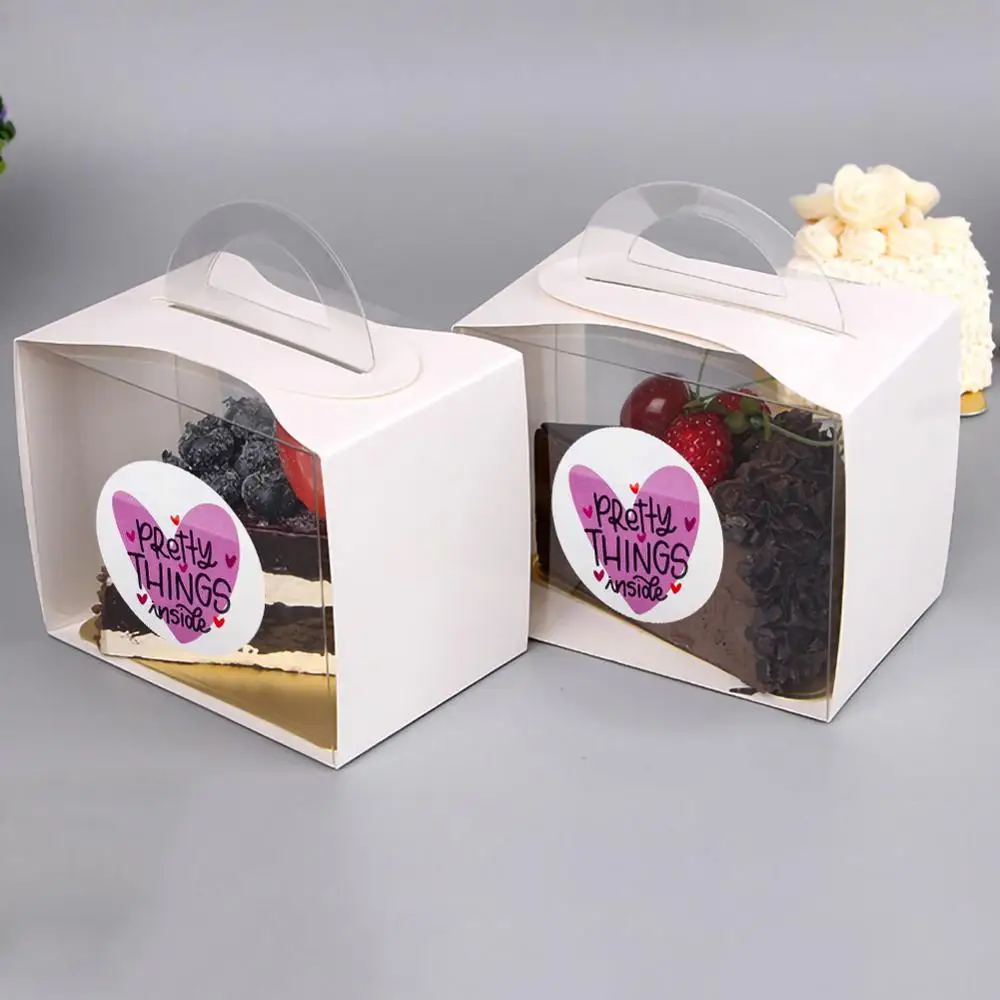 1 5 дюймов наклейки круглой формы в форме сердца Спасибо спасибо за покупку