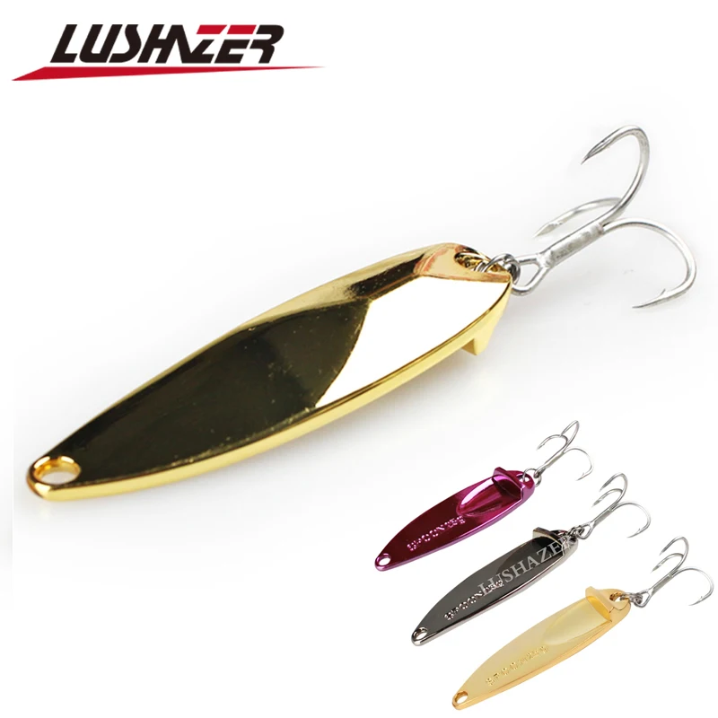 LUSHAZER рыболовная приманка 15 г 20 25 г|lures china|fishing wobblersspoon lure metal |