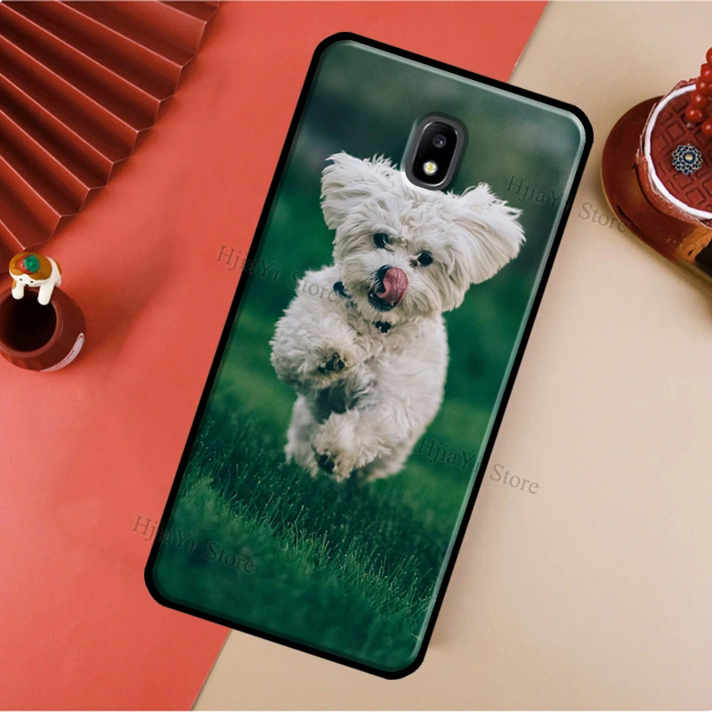 Bichon Frise Dog Puppy Cover Samsung Galaxy A3 A5 2016 J1 J3 J4 J5 J6 J7 2017 J2 Core J8 A9 A8 A6 2018 Coque images - 6