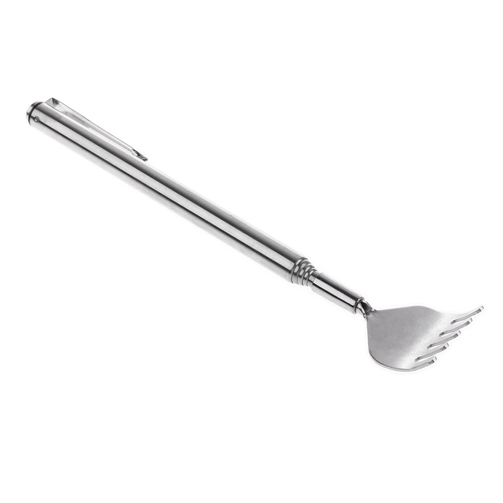 Портативная чесалка для спины телескопическая чесалки ручной массажер