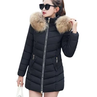 2021 winter women down jackets warm parka inflatable coats with fur collar hooded female winter clothes fashion thick outwear