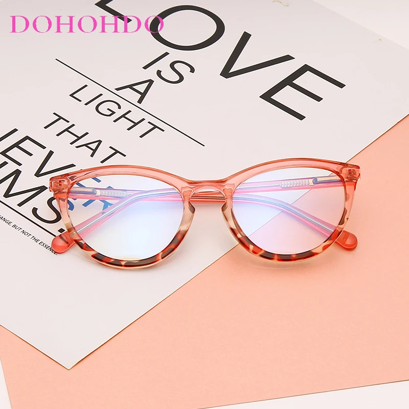 

DOHOHDO 2021 Мода антибликовыми свойствами светильник очки Для женщин Винтаж солнцезащитные очки "кошачий глаз" очки рамка женские туфли-лодочки...
