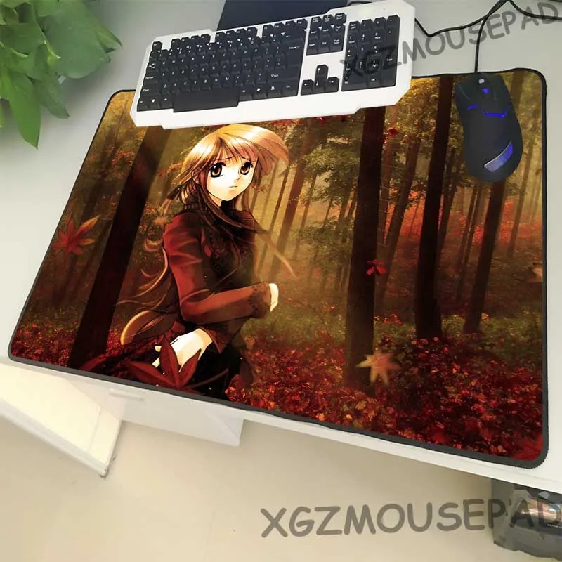 Коврик для мыши XGZ в стиле аниме резиновый нескользящий коврик компьютерного