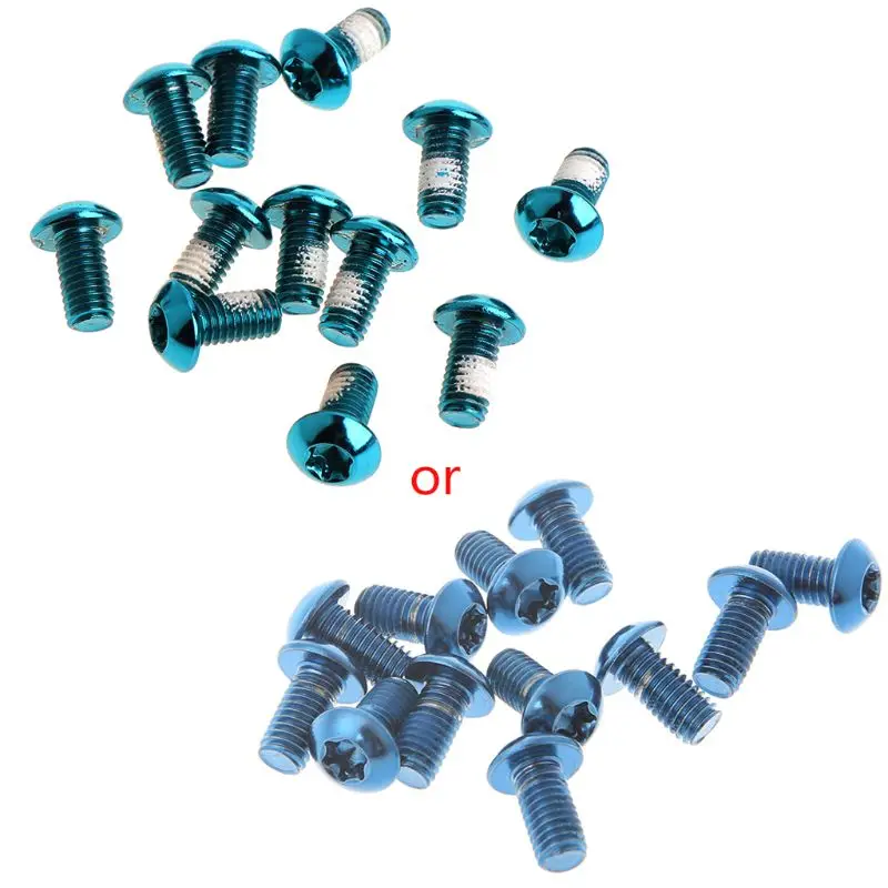 12 шт. Велосипедный тормозной диск винты сплав стальной болт ротор Велоспорт для