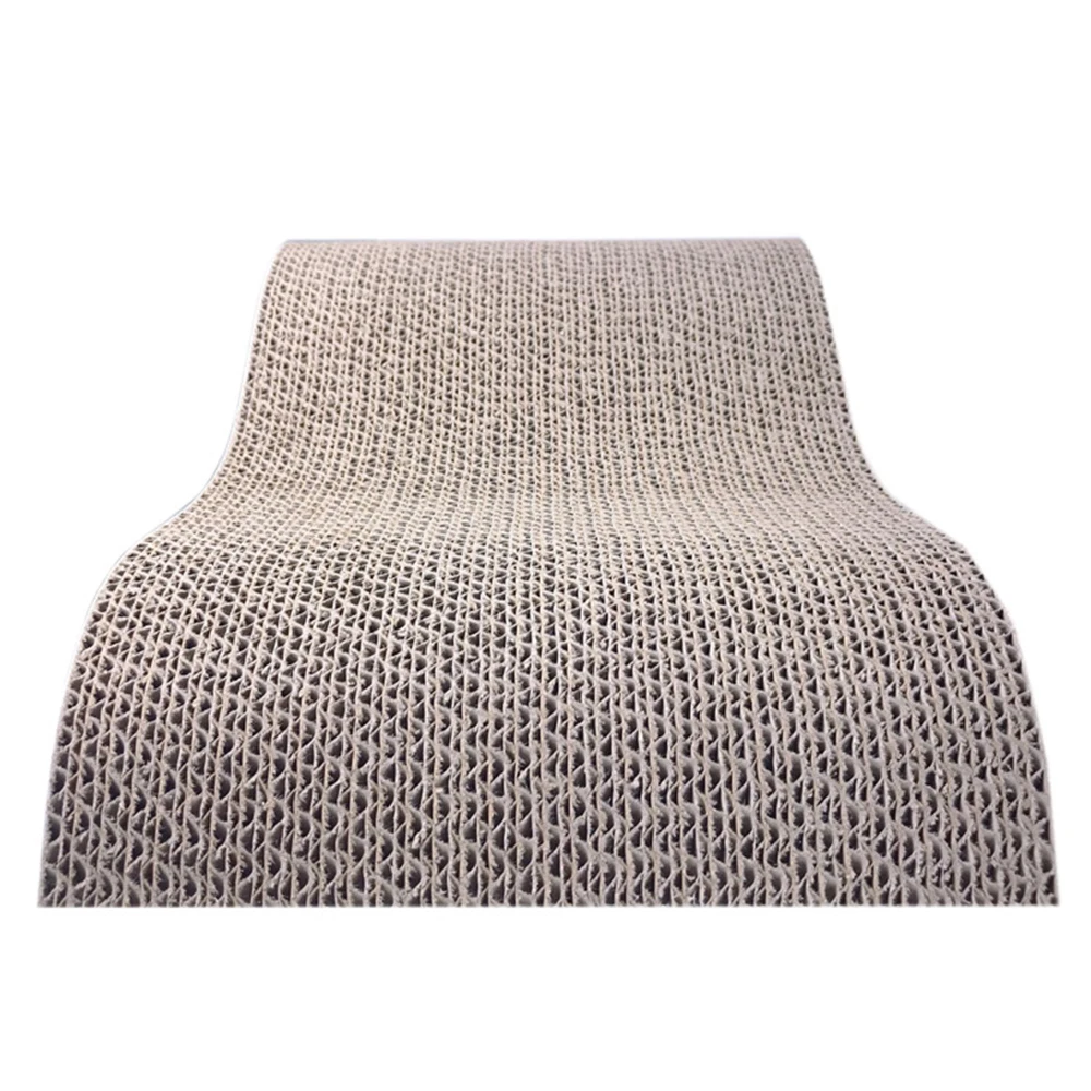 44x22 см Когтеточка для кошек гофрированная доска шлифовальная тарелка лапа +