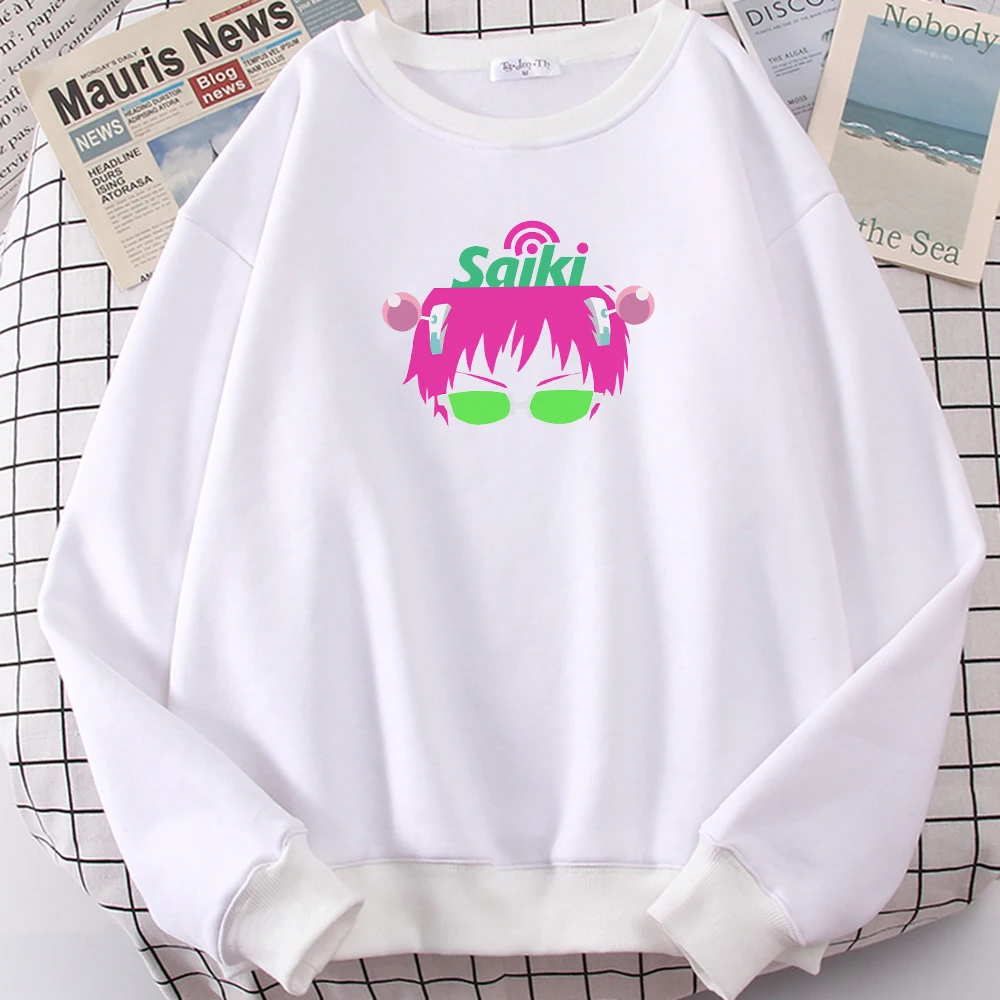 hot sale saiki kusuo cartoon printed mens sweatshirt thermal vintage tracksuit soft brand hoodies oversized casual mens hoodie free global shipping