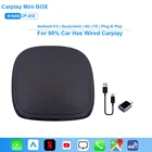 Applepie беспроводной CarPlay Ai Box, мини-приставка Android, Автомобильный плеер Aibox Qualcomm 4 + 64 ГБ, навигация Youtube Netflix для Benz Audi Porsche