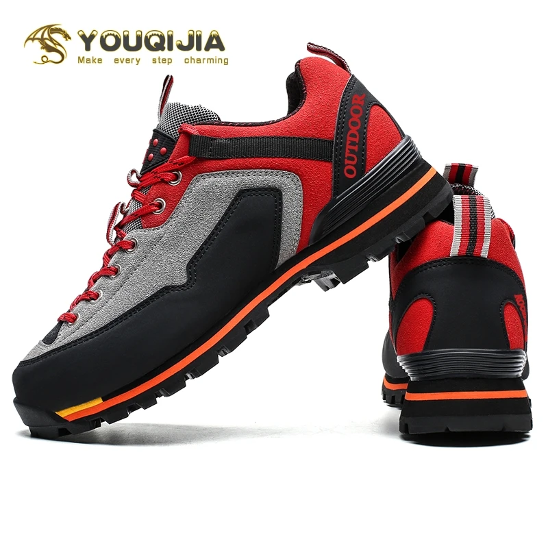 Мужская повседневная обувь Лидер продаж прогулочная водонепроницаемая кожаная