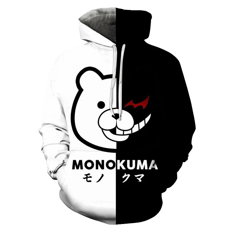 

Kawaii Bear Hoodies Men Women Streetwear Unisex Sweatshirt Casual Hoody Men 3D Pullover Harajuku Tracksuit Male HipHop DropShip
