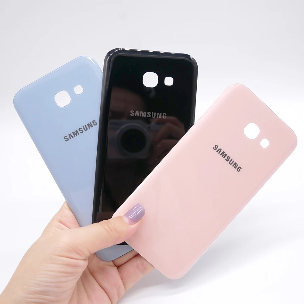 CLEARANCE Back Glass For SAMSUNG Galaxy A3/A5/A7 2017 A320 A520 A720 Battery Cover Rear Door Housing Case Replacement | Мобильные