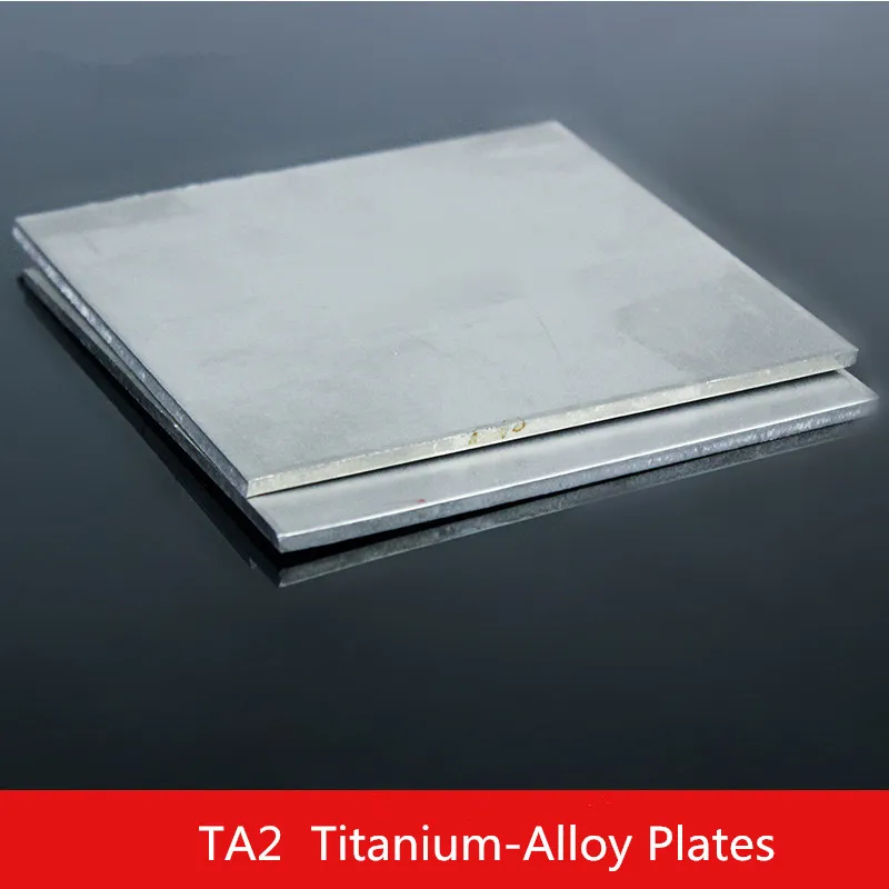 

Ultra-Thin Titanium-Alloy Plate 100mm*100mm*1mm TA2 Titanium Sheet Sell at a Loss DIY Plate customized service