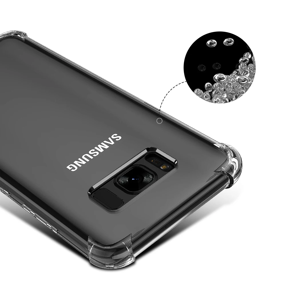 Силиконовый чехол для Samsung Galaxy A50 A70 S10 S9 S8 Plus Note 10 9 8|Бамперы| |